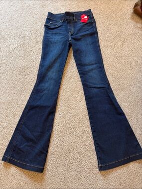 SPANX Dark Blue Flare Jeans